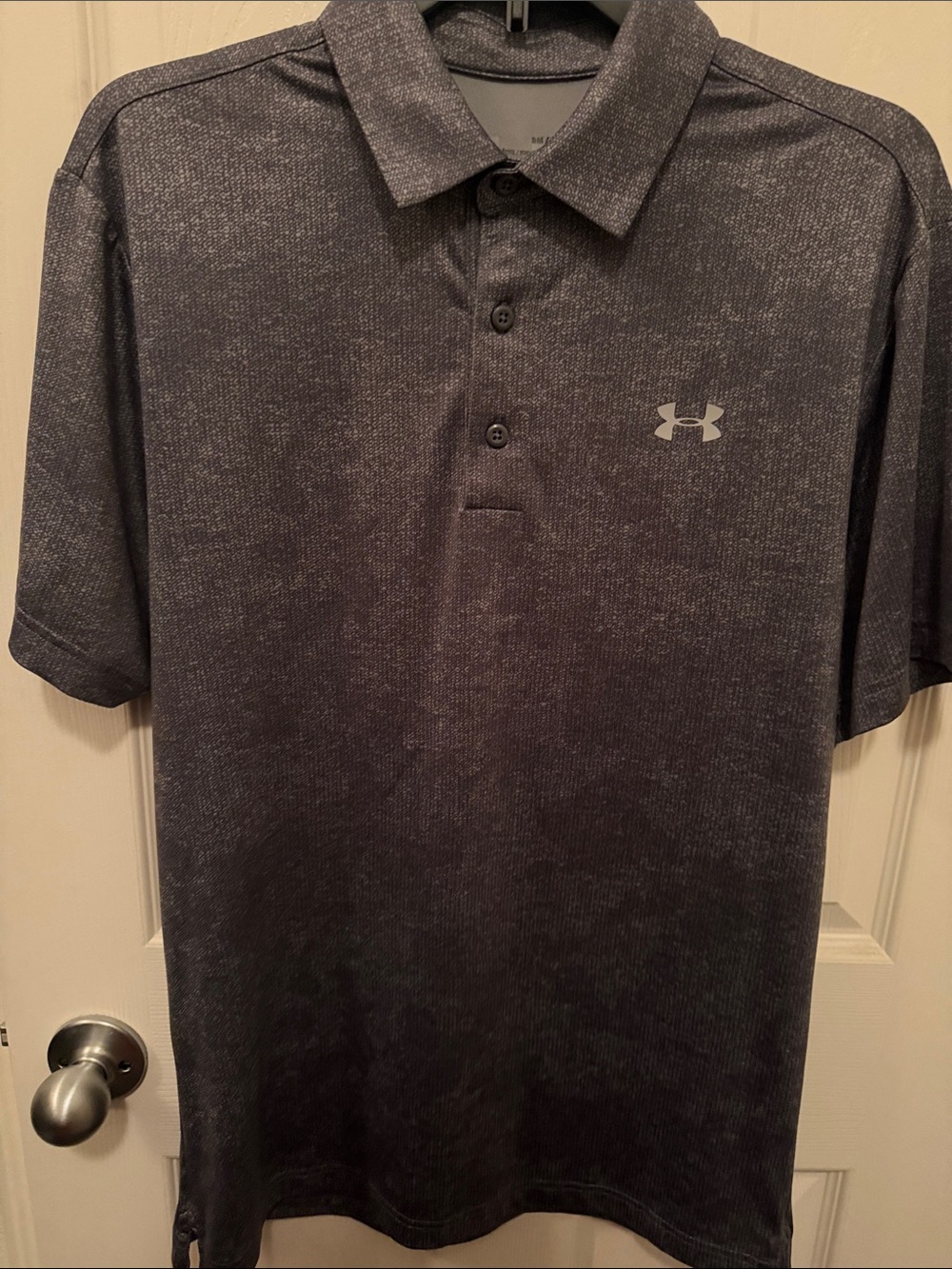 Under Armour Men's Charcoal Heather Performance Polo